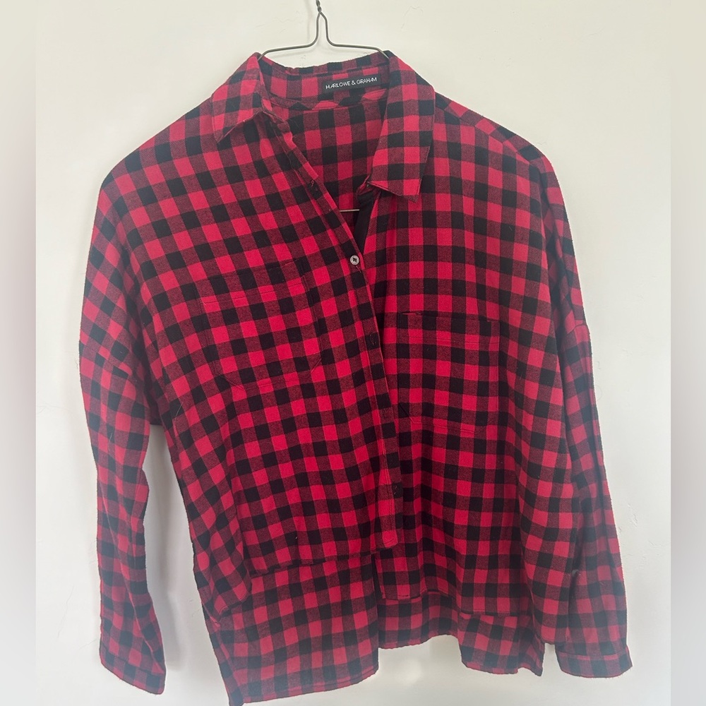 Red buffalo plaid shirt